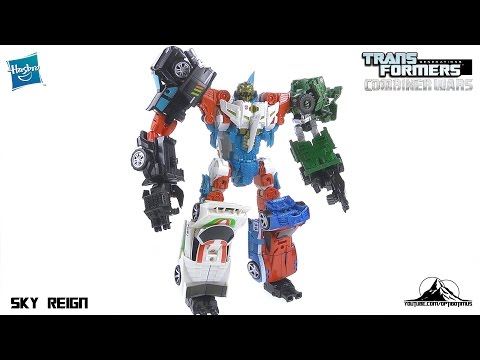 Transformers Combiner Wars SKY REIGN Video Review