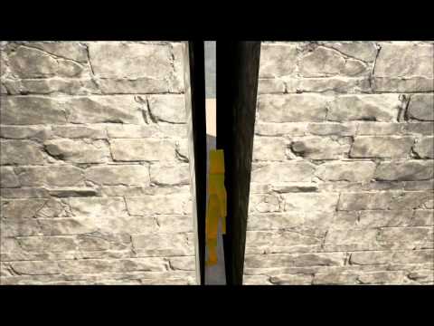 UE4 Adventure Kit WIP 02 - Tight Space and Balancing