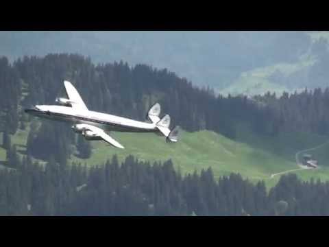 Breitling Super Constellation flight Basel-Buochs-Basel