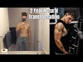 Grant Plitt - 2 Year Natural Bodybuilding Transformation 17-19
