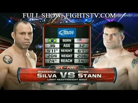 Wanderlei Silva v/s Brian Stann Fight (4K)