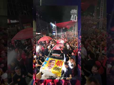 Pegou pressão no Cabo, pegou pressão em Pernambuco inteiro! É João Campos, 40!!! ✅💛❤️