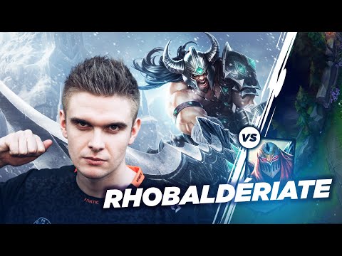RHOBALAS : SMURF NO VEL'KOZ | RHOBALDERIATE - TRYNDAMERE VS ZED | LOL FR