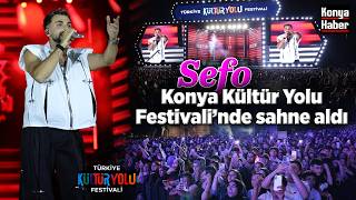 Sefo Konya Kültür Yolu Festivali’nde sahne aldı l 21 Temmuz 2026 #konya #konyaha