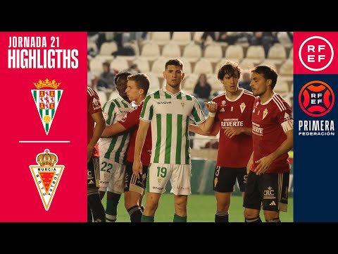 Resumen #PrimeraFederación | Córdoba CF 0-0 Real Murcia CF | Jornada 21, Grupo 2