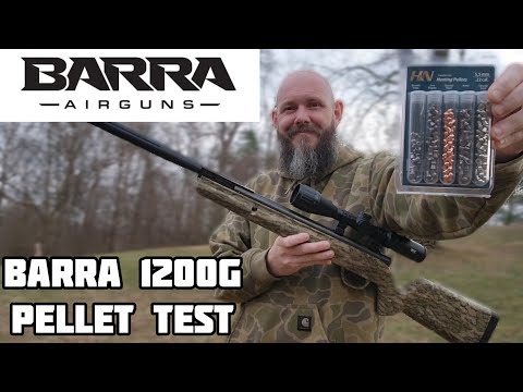 Barra 1200G Pellet Test – Revisiting Accuracy & Finding the Best Pellet