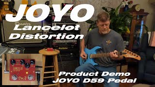 Video thumbnail for JOYO Lancelot Distortion    D59 Distortion Pedal 80's Hot Rodded Amps by MusicNGear
