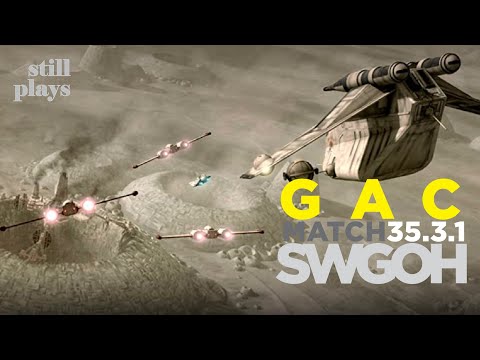 GAC 35.3.1 | K2 | 2 v 4 GL Roster Match - Not Enough Aggression - Lots of Nonsense Talk | SWGOH