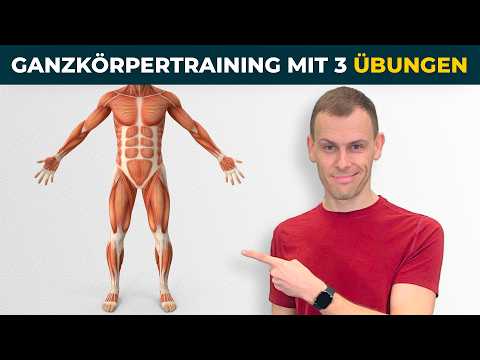 Die einzigen 3 Kraftübungen, die du wirklich brauchst!