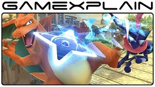 Super Smash Bros Screenshot Slideshow: Greninja, Yoshi, Charizard, Shiek, Zero Suit Samus