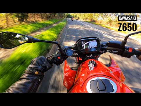 Bought my first Motorcycle! Ride home from the dealership on my 2022 Kawasaki Z650 | Beginner | POV