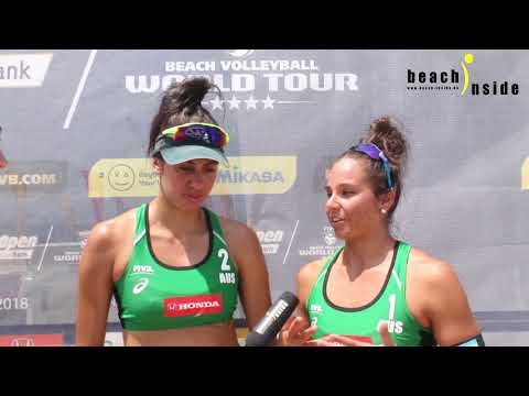 Clancy / Artacho AUS about Semifinal and their new Team