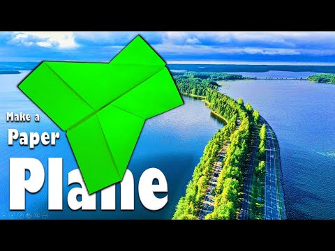 (68) How to make origami paper Plane Fighter ! Fold with me ❤