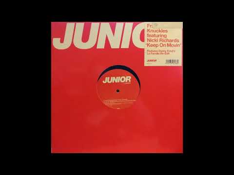 FRANKIE KNUCKLES featuring Nicki Richards - 'Keep On Movin' (Danny Krivit's La Familia Re-Edit