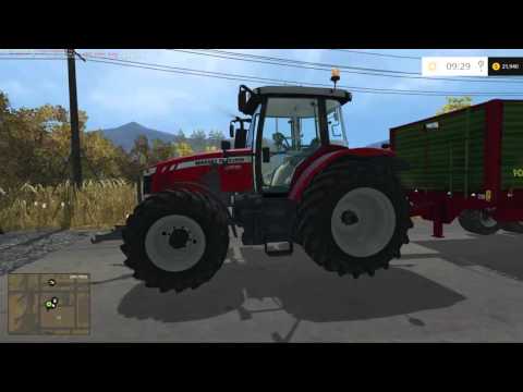 farming Simulator 15  American Outback    "gather straw"