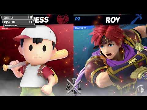 Smash Ultimate Tournament 1/19/19 - Jonestly(Ness) Vs FS| SaltOne(Cloud/Roy) . - W. Quarters