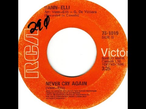 [Gino Vannelli] Vann-Elli - Never Cry Again (1970)