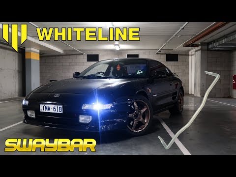 MR2 Whiteline Swaybar Install!