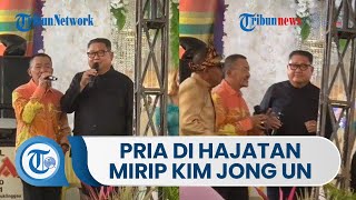 Viral Video Pria Mirip Kim Jong Un Pemimpin Korea Utara Bernyanyi di Acara Hajatan Warga