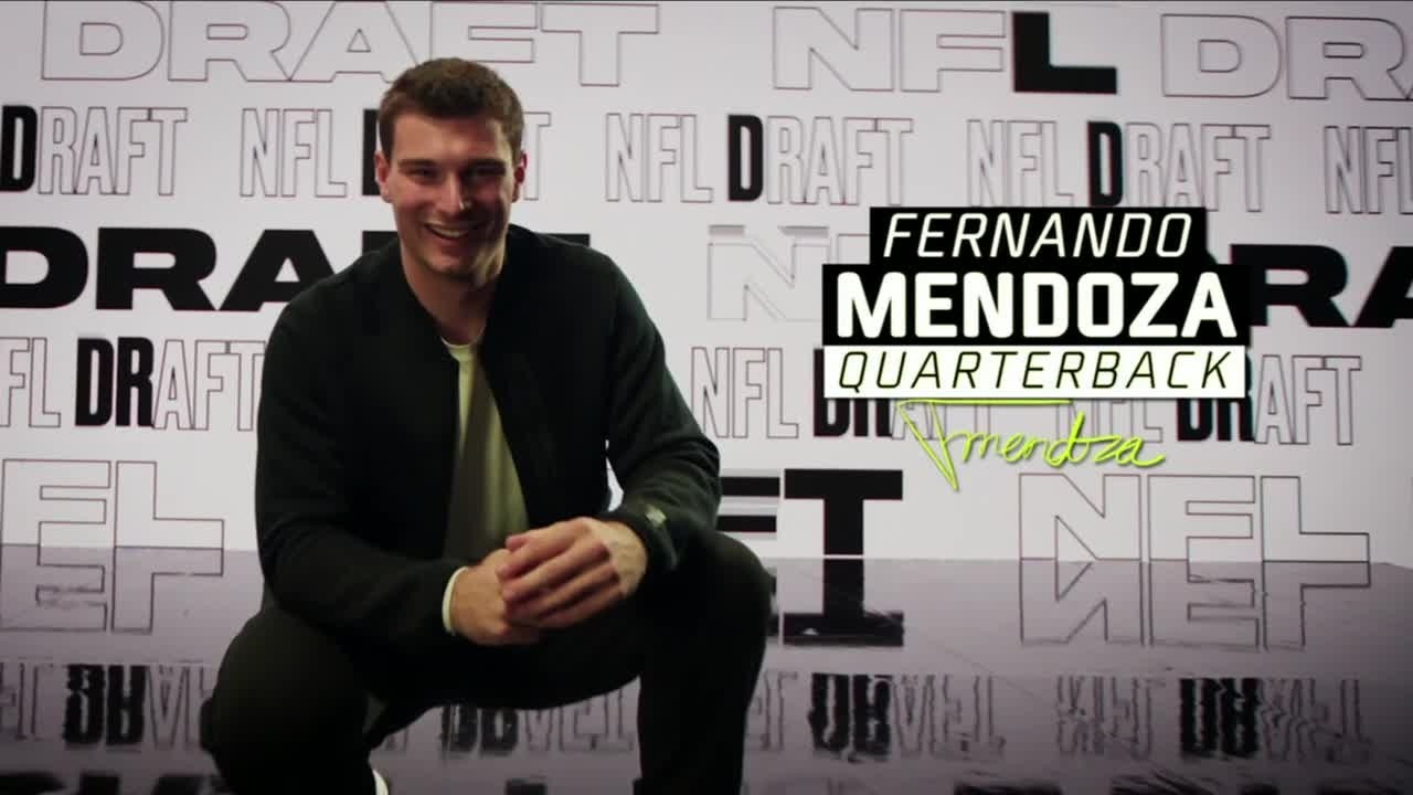 Fernando Mendoza becomes No. 1 pick to Raiders after Indiana Hoosiers success 👏 | 2026 NFL Draft