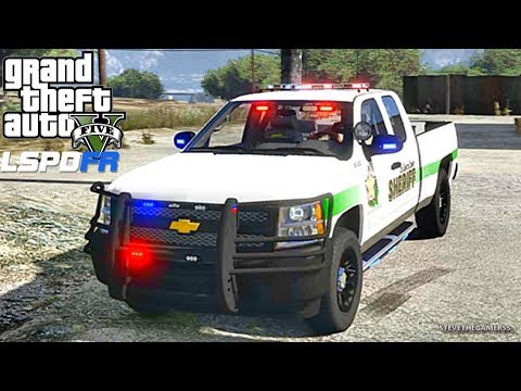 GTA 5 MOD LSPDFR 688 - SILVERADO PATROL!! (GTA 5 REAL LIFE PC MOD)