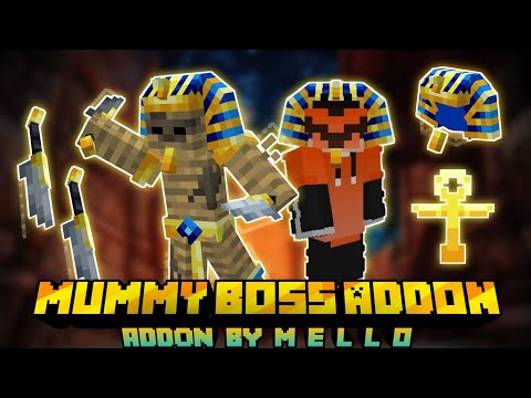 Uncover New Mummy Boss Mod in Minecraft Pe 1.20 - Survival Adventure!