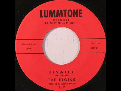 The Elgins - Finally 1962