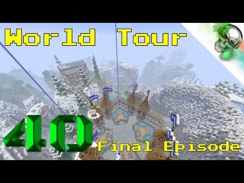 KRU5TYKRAFT|40|World Tour! Final Episode! [Minecraft]