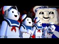 LEGO Stay Puft Marshmallow Men Ghostbusters Defeat Stay Puft Marshmallow Man Gozer Save New York