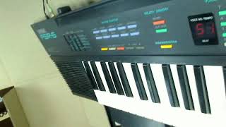 Video thumbnail for YAMAHA PSR-6 (DEMO song in variations) by Keyboards - review - repair