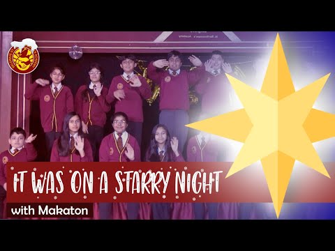 It Was On A Starry Night | With Makaton | Christmas | 2023