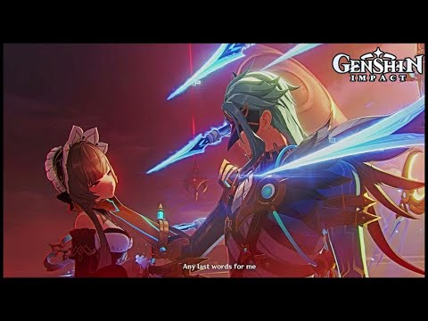 Dottore Stabs Sandrone Cutscene in Genshin Impact 6.3 Luna IV Nod-Krai