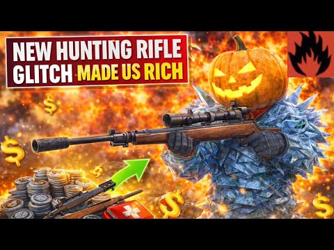 THE NEW HUNTING RIFLE GLITCH MADE US SUPER RICH IN %•#oxide 