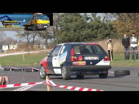 Marcin Opora - VW GOLF- 3 Runda Mistrzostw Mielca - Mielec 20.10.2013