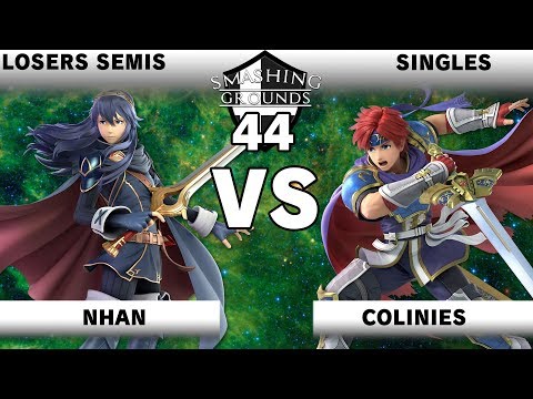 Smashing Grounds 44 Losers Semis - Colinies [Roy] v Nhan [Lucina]