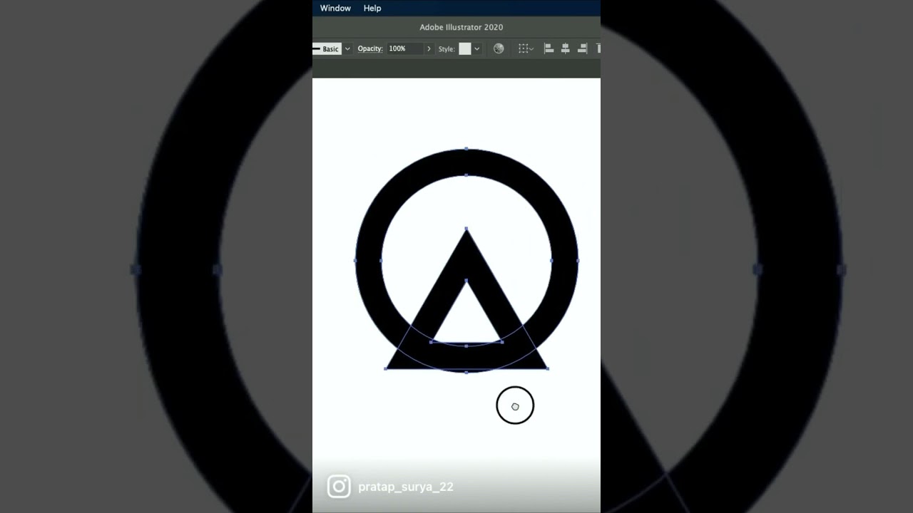 Letter A logo design #shorts #letterlogo #graphicdesign #icondesign #logoideas #creative