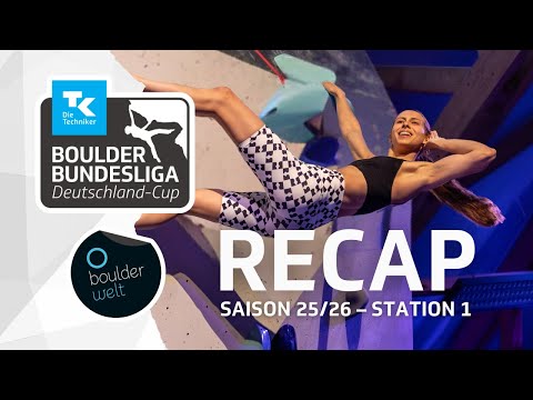 Yannick Flohé & Alma Bestvater holen Titel | RECAP | DEUTSCHLAND CUP | TECHNIKER BOULDER BUNDESLIGA