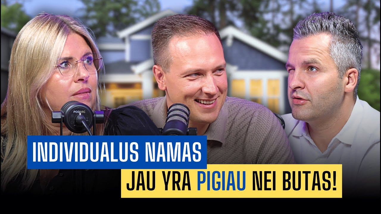 PRIVATUS NAMAS: Gyvenimo SVAJONĖ ar PIGIAU nei butas? Analizuojam LT namų rinką