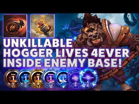 Hogger Hoardapult - UNKILLABLE HOGGER LIVES 4EVER INSIDE ENEMY BASE! - Bronze 2 Grandmaster S2 2023