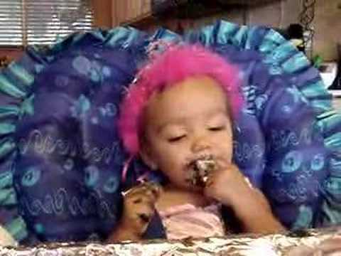 Makayla's 1st Birthday cake