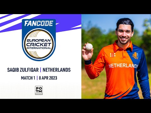 POTM: S.Zulfiqar - POR vs NED | Highlights | FanCode ECI Portugal | 8 Apr 2023 | ECI23.031