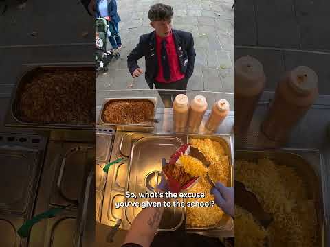 HE SKIPPED SCHOOL TO GET A SPUD! 😳🫣