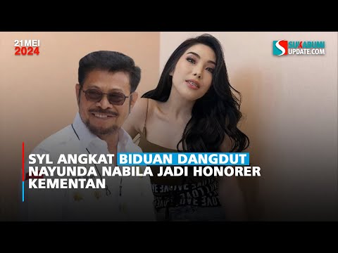 SYL Angkat Biduan Dangdut Nayunda Nabila jadi Honorer Kementan
