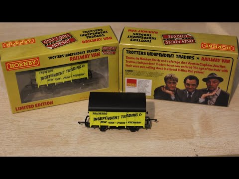 R60060 Only Fools and Horses Hornby Railway Vent Van Trotters OO Gauge Limited Edition Review & Run.