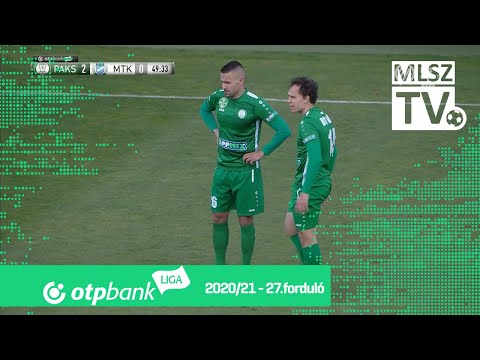Paksi FC – MTK Budapest | 3-1 | (2-0) | OTP Bank Liga | 27. forduló | MLSZTV