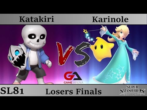 SMASHLAN'D 81 - Losers Finals: Katakiri (Mii Gunner SANS) vs Karinole (Rosa & Luma)