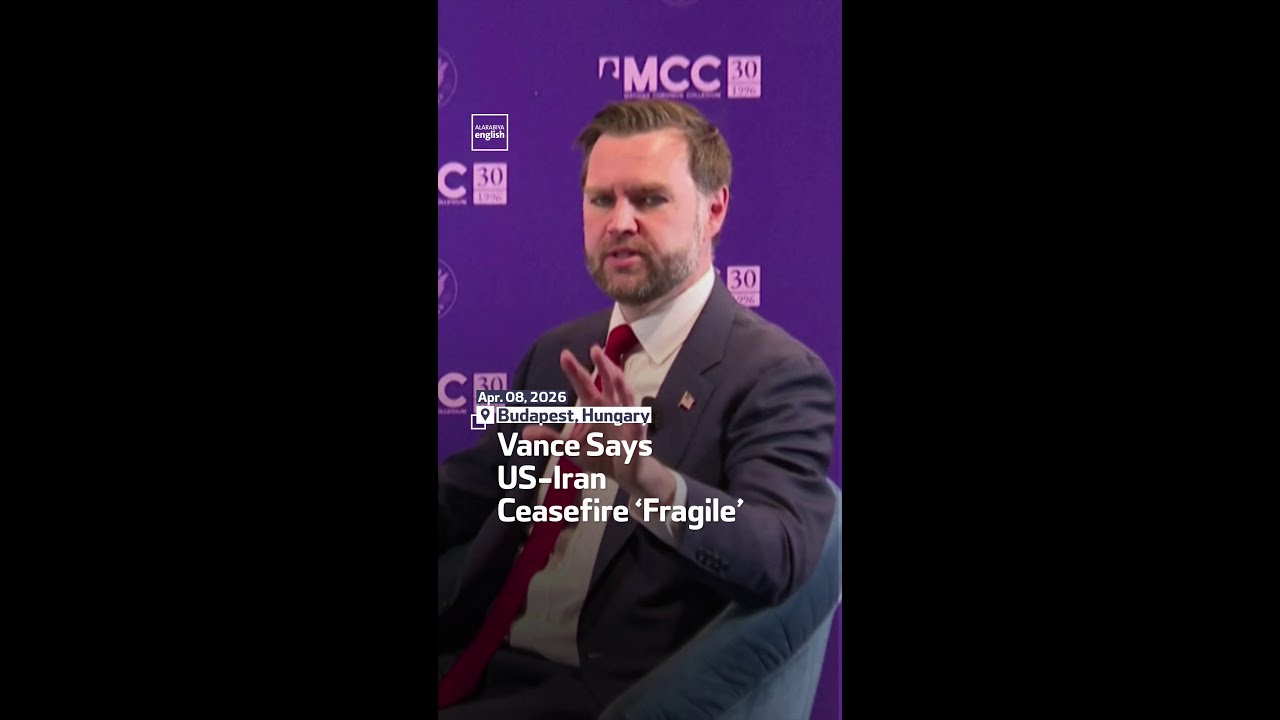 Video | Vance Says US-Iran Ceasefire ‘Fragile’