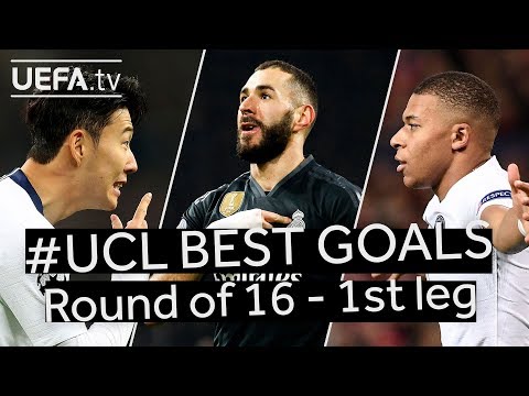 SON, BENZEMA, MBAPPÉ: #UCL BEST GOALS, Round of 16 1st leg