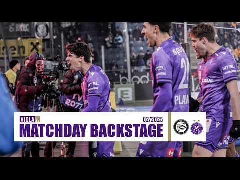 Matchday Backstage: Sturm Graz - Austria Wien 2:2 (02/2025) #faklive #Veilchen #violatv