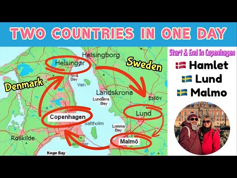 Copenhagen to Sweden - One Day Trip | Kronborg Castle (Hamlet), Lund & Malmö | Late Winter